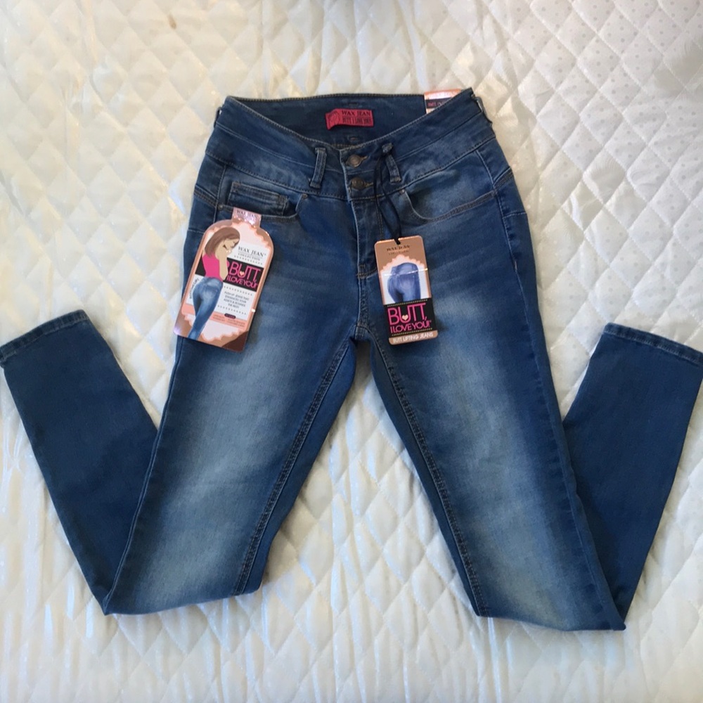 Cool butt lifting skinny jeans size 5 (juniors)